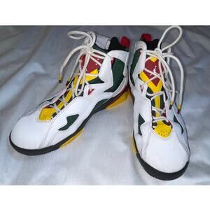Air Jordan True Flight White Fir Amarillo - Size  Mens 7.5 - Excellent Condition